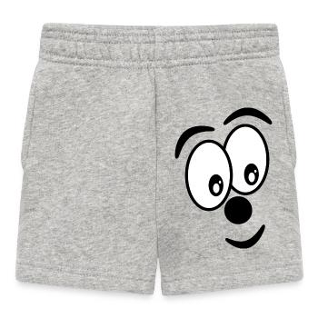 - HUMOR. LUSTIG - Baby Shorts - Grau meliert - Vorne