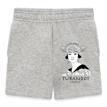 Turandot T - Baby Shorts - Grau meliert - Vorne