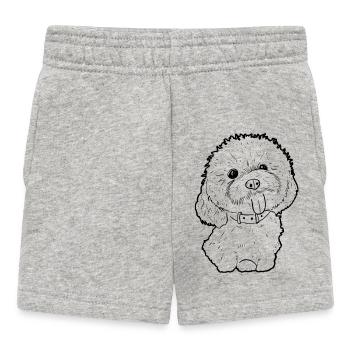 Malteser - Baby Shorts - Grau meliert - Vorne