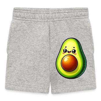Avocado - Baby Shorts - heather grey - Front