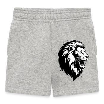 Mad Leon - Baby Shorts - heather grey - Front