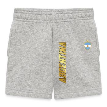 ARGENTINA SPORTY BOLD TYPOGRAPHY - Baby Shorts - heather grey - Front