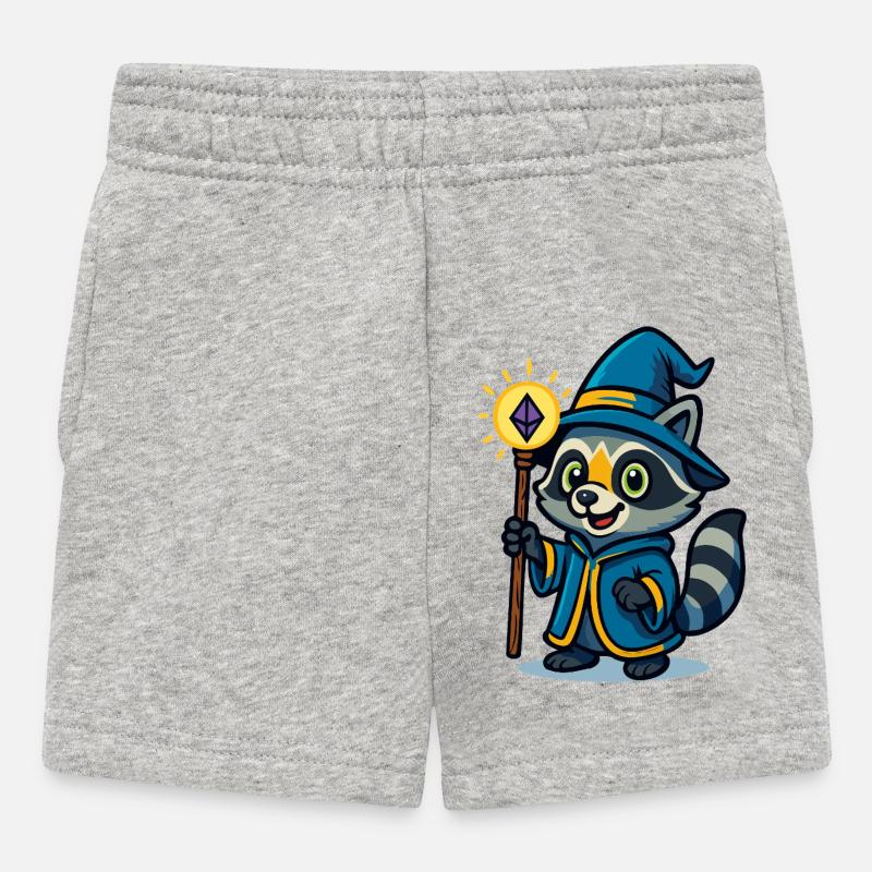 Randolf le mignon - Short Bébé - gris chiné