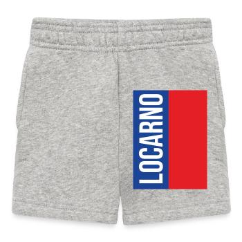 Traditionelles Tessiner Souvenir - Baby Shorts - Grau meliert - Vorne