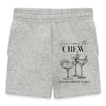 Bridesmaids Bachelorette Party Bachelorette - Baby Shorts - heather grey - Front