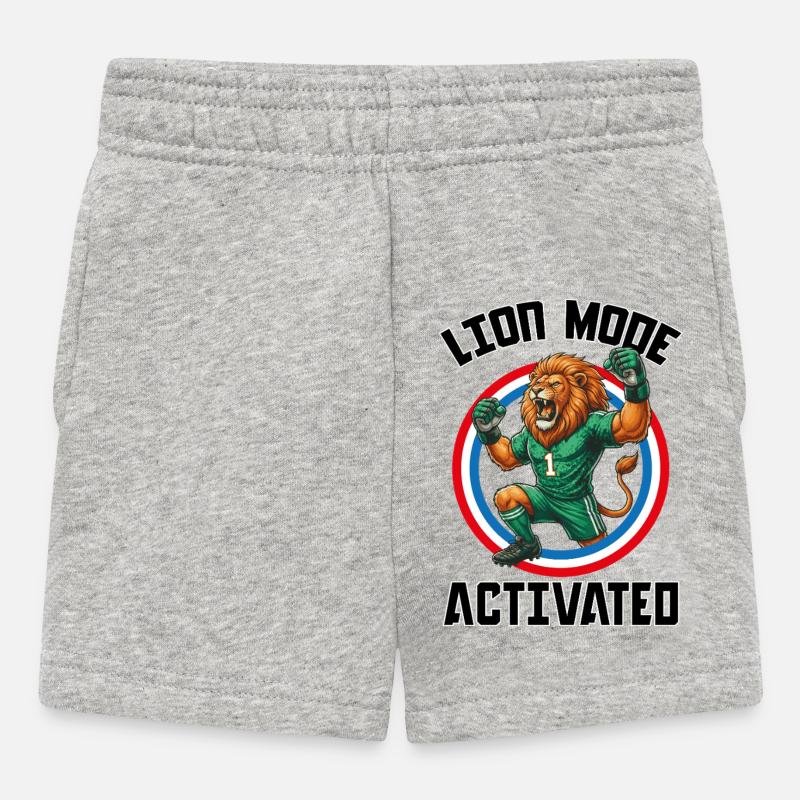 LionModeA - Baby Shorts - Grau meliert