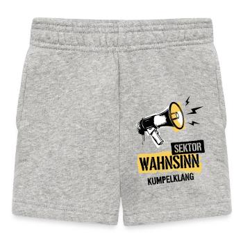 Sektor Wahnsinn - Baby Shorts - Grau meliert - Vorne
