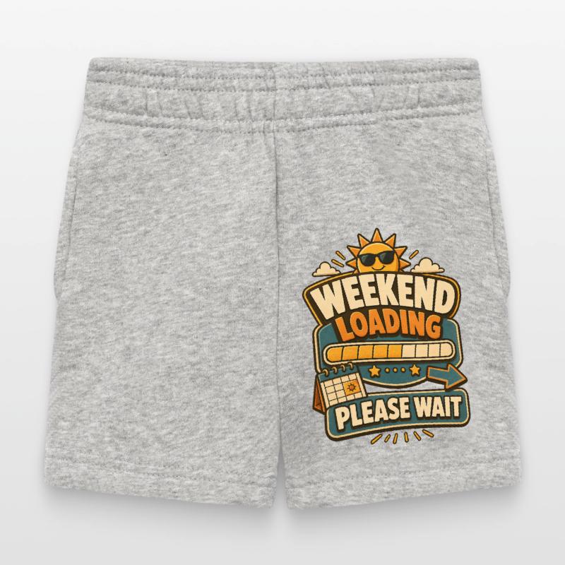 Weekend Loading Please Wait Baby Shorts