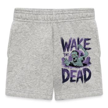 Wake the Dead - Baby Shorts - heather grey - Front