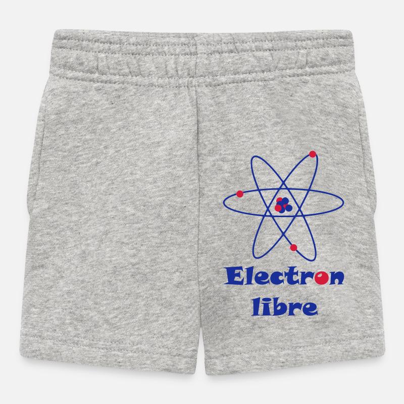 Electron Libre - Baby Shorts - Grau meliert