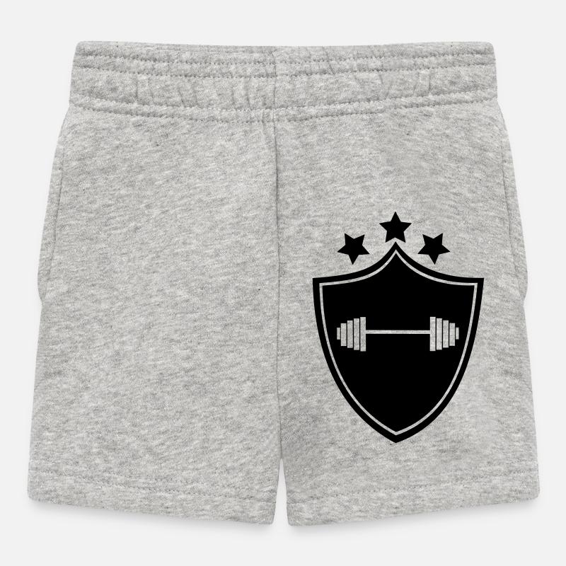 Fintess - Baby Shorts - Grau meliert