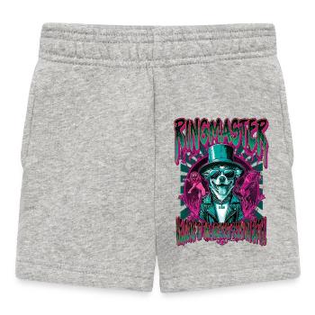 Cirque Du Doggo - Baby Shorts - heather grey - Front