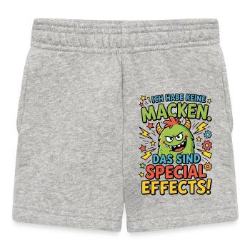 Je n’ai pas de particularités - Effets spéciaux - Short Bébé - gris chiné - Devant