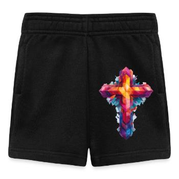 Christianisme croisé - Short Bébé - noir - Devant