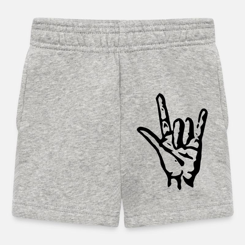 Cool - Baby Shorts - heather grey