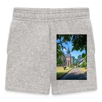 parish church St. Peter and Paul Goslar - Baby Shorts - heather grey - Front