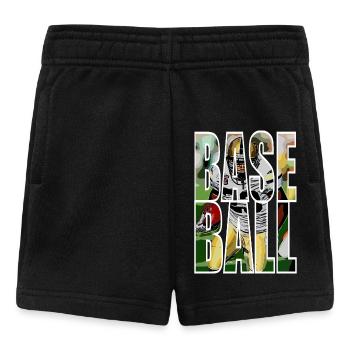 BASEBALL - Short Bébé - noir - Devant