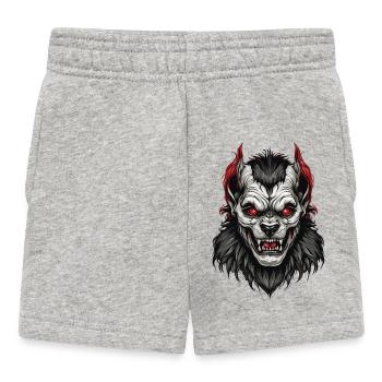 Hellhound - Baby Shorts - heather grey - Front