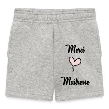 GELIEBTE - Baby Shorts - Grau meliert - Vorne