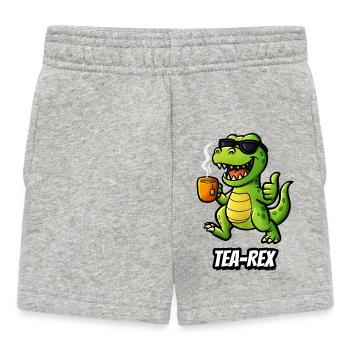 Tea-Rex - Baby Shorts - Grau meliert - Vorne