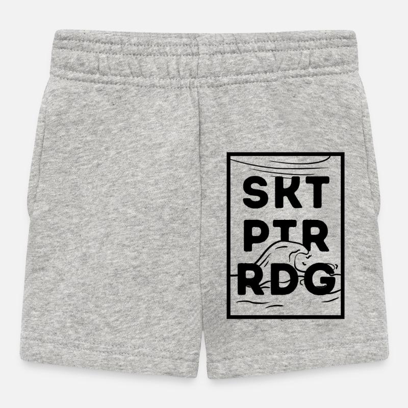 St.Peter-Ording - Baby Shorts - Grau meliert
