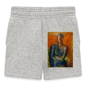 Trust in Your Destiny – Motivational Art Design - Baby Shorts - Grau meliert - Vorne