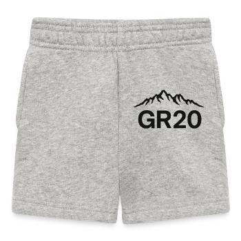 GR20 Corsica - Baby Shorts - heather grey - Front