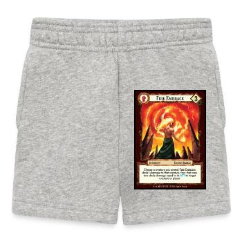 Étreinte de Feu - Short Bébé - gris chiné - Devant
