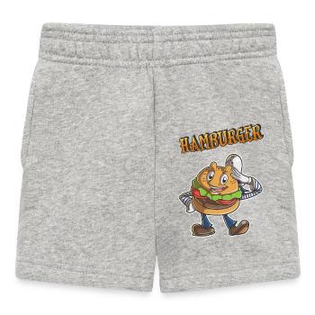 Hamburger - Baby Shorts - Grau meliert - Vorne