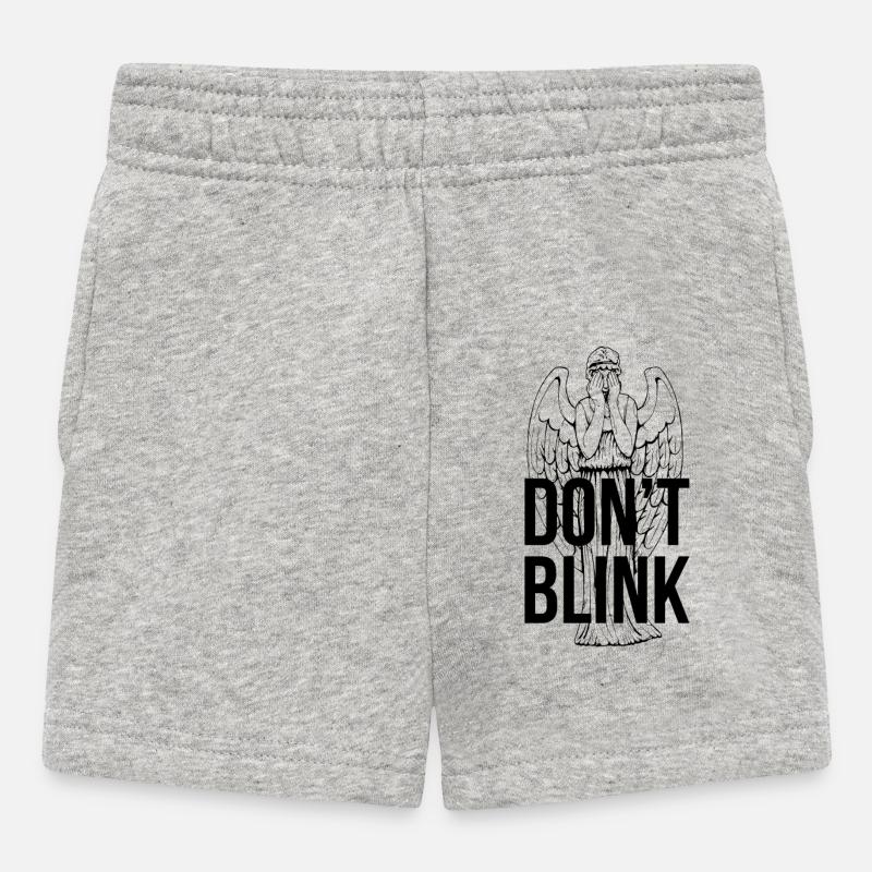 Don't Blink - Short Bébé - gris chiné