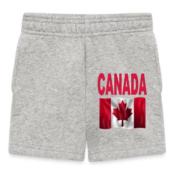 CANADA - Short Bébé - gris chiné - Devant