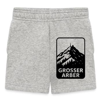 großer arber - Baby Shorts - Grau meliert - Vorne