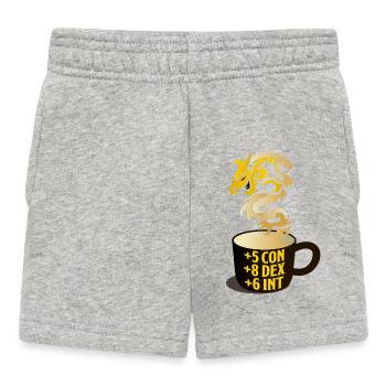 Dragon Steam RPG Stat Mug - Short Bébé - gris chiné - Devant