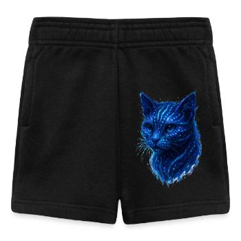 Chat Cyber Biolumineszente Neon - Baby Shorts - Schwarz - Vorne