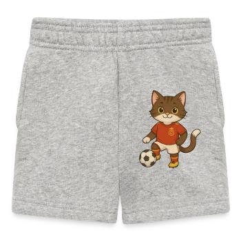 Manchester foot - Short Bébé - gris chiné - Devant