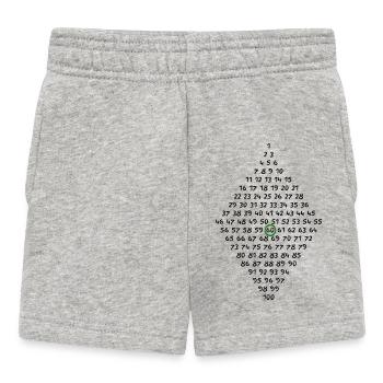 60th birthday - Baby Shorts - heather grey - Front