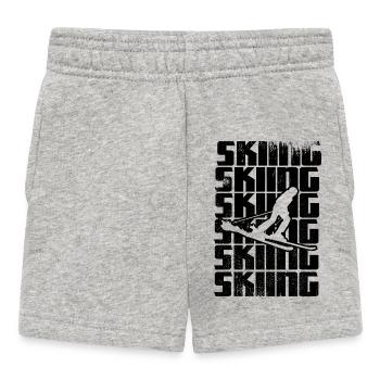 Ski - Short Bébé - gris chiné - Devant
