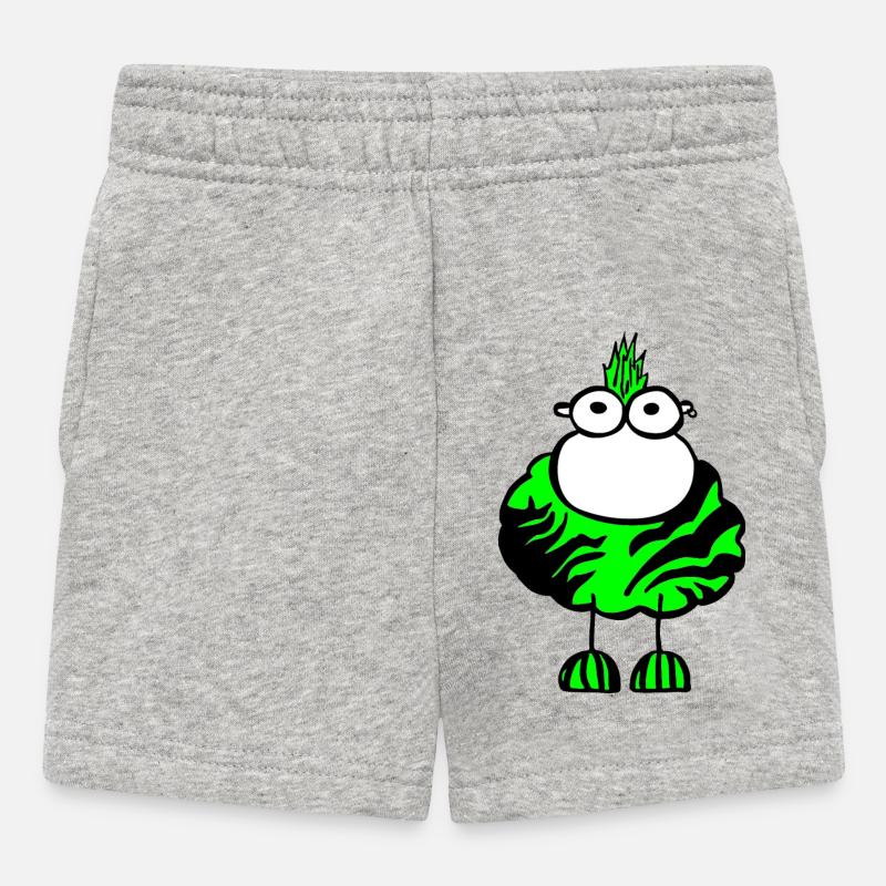 Punkschaf - Baby Shorts - Grau meliert