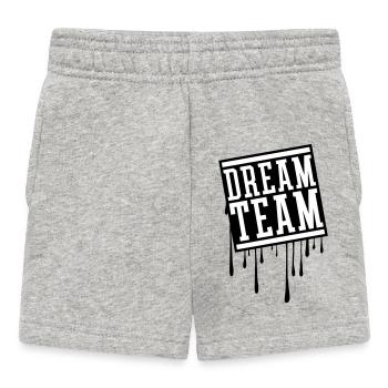 Dream Team - Baby Shorts - heather grey - Front