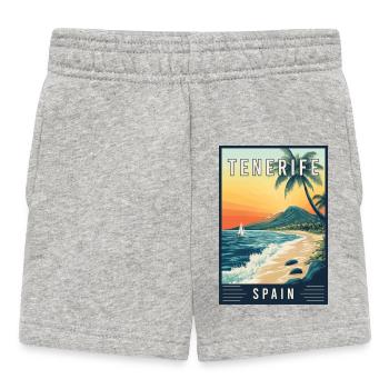 Experience Canary Islands and Tenerife in Spain - Baby Shorts - heather grey - Front