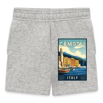 Entdecken Sie Charming Camogli in Italien - Baby Shorts - Grau meliert - Vorne