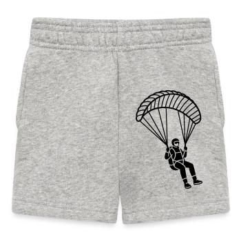 Paragliding - Baby Shorts - heather grey - Front