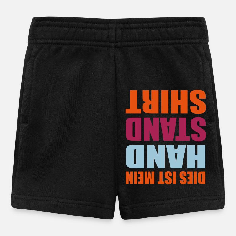 Handstand - Baby Shorts - Schwarz