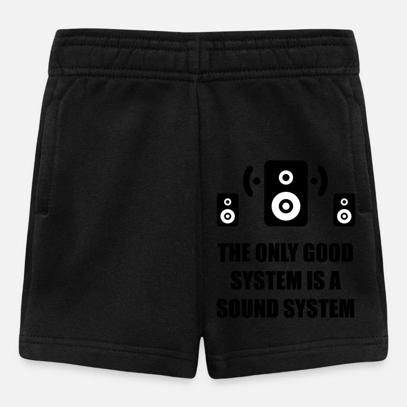 Musik - Baby Shorts - Schwarz