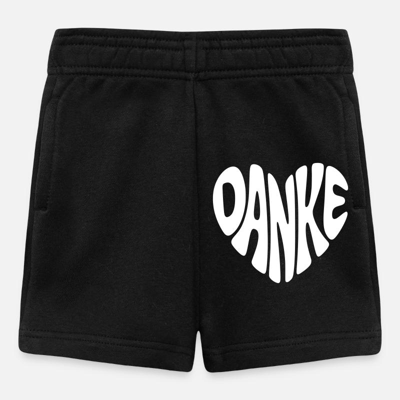 Danke - Baby Shorts - Schwarz