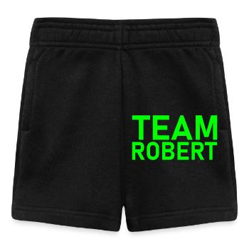 Team Robert Leuchtgrün - Baby Shorts - black - Front