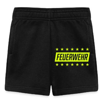 fire brigade - Baby Shorts - black - Front