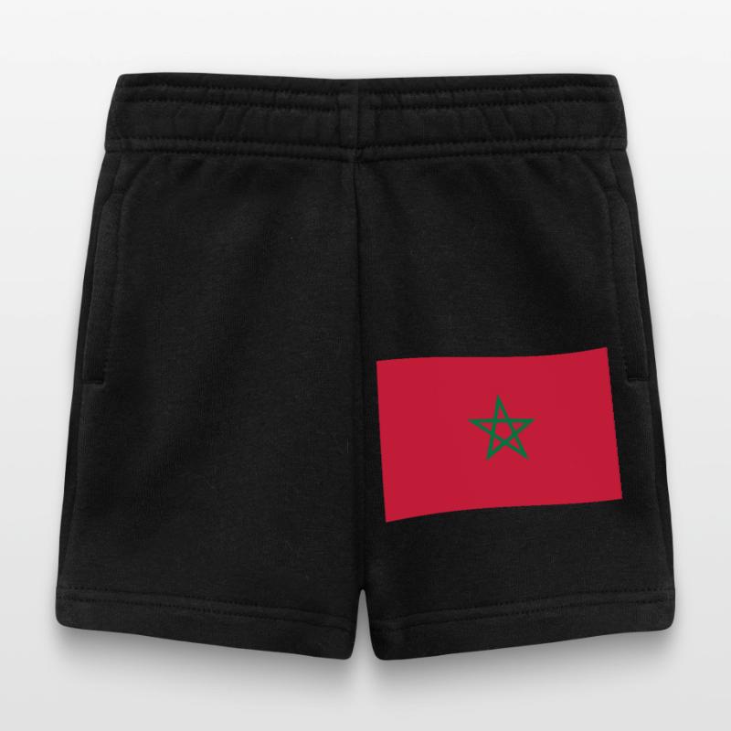 Drapeau Maroc / Moroccan flag Short Bébé