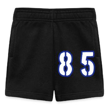 85 Zahl Symbol - Baby Shorts - Schwarz - Vorne