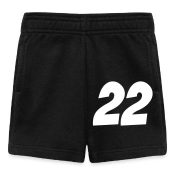22 - Baby Shorts - Schwarz - Vorne